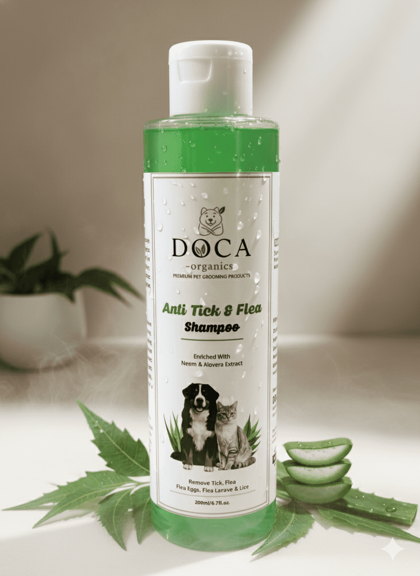 Anti tick & flea shampoo